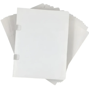Carpeta de Cartulina Blanca Folder